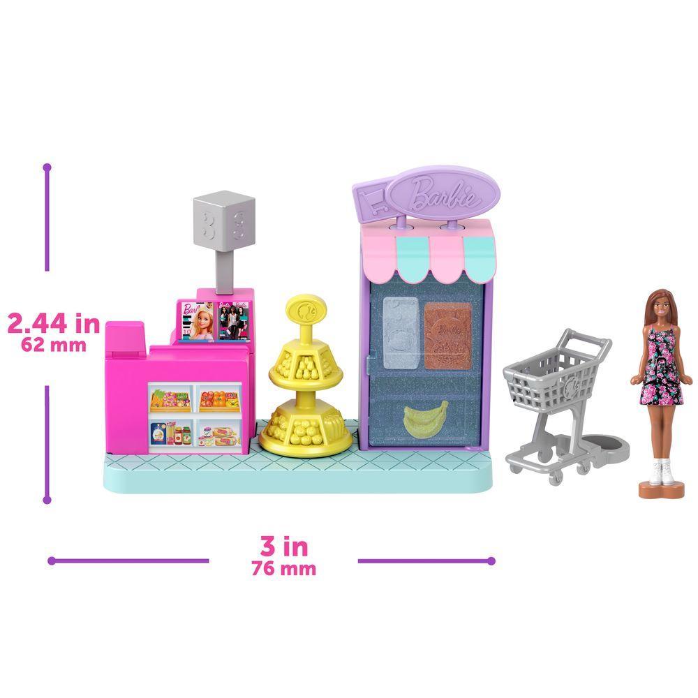 Barbie Conjunto Mini BarbieLand Supermercado - Mattel - 7