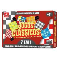 Jogo Clássicos 7 em 1 - Brincadeira de Criança - 1