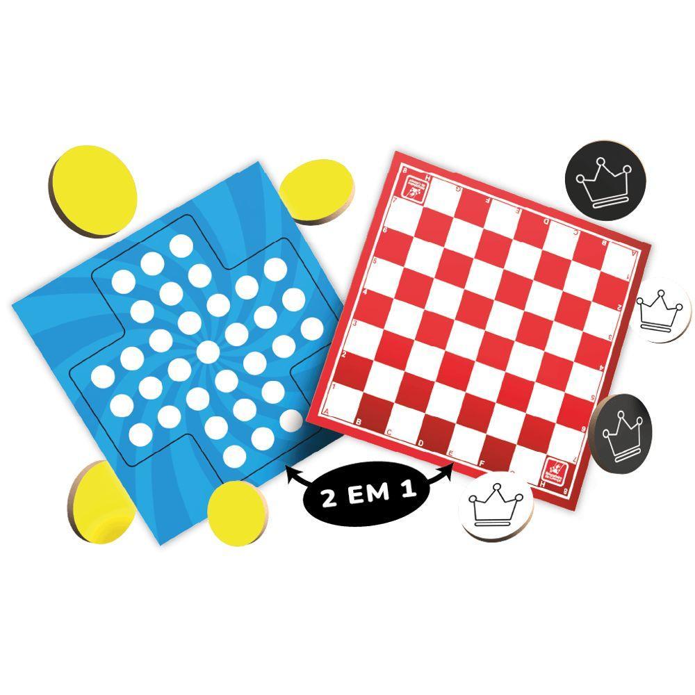 Jogo Dama e Resta 1 Coleção Pop - Brincadeira de Criança - 2