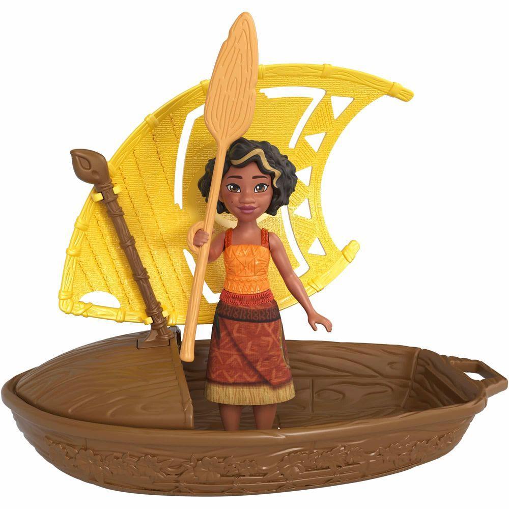 Moana 2 Conjunto Canoa com Mini Boneca Surpresa - Mattel - 2