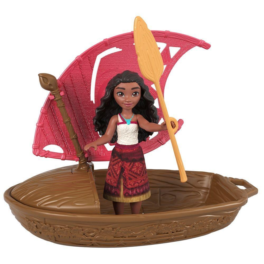 Moana 2 Conjunto Canoa com Mini Boneca Surpresa - Mattel - 3