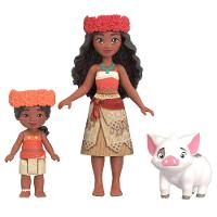Moana 2 Casa Moana e Simea com Pua e Acessórios - Mattel