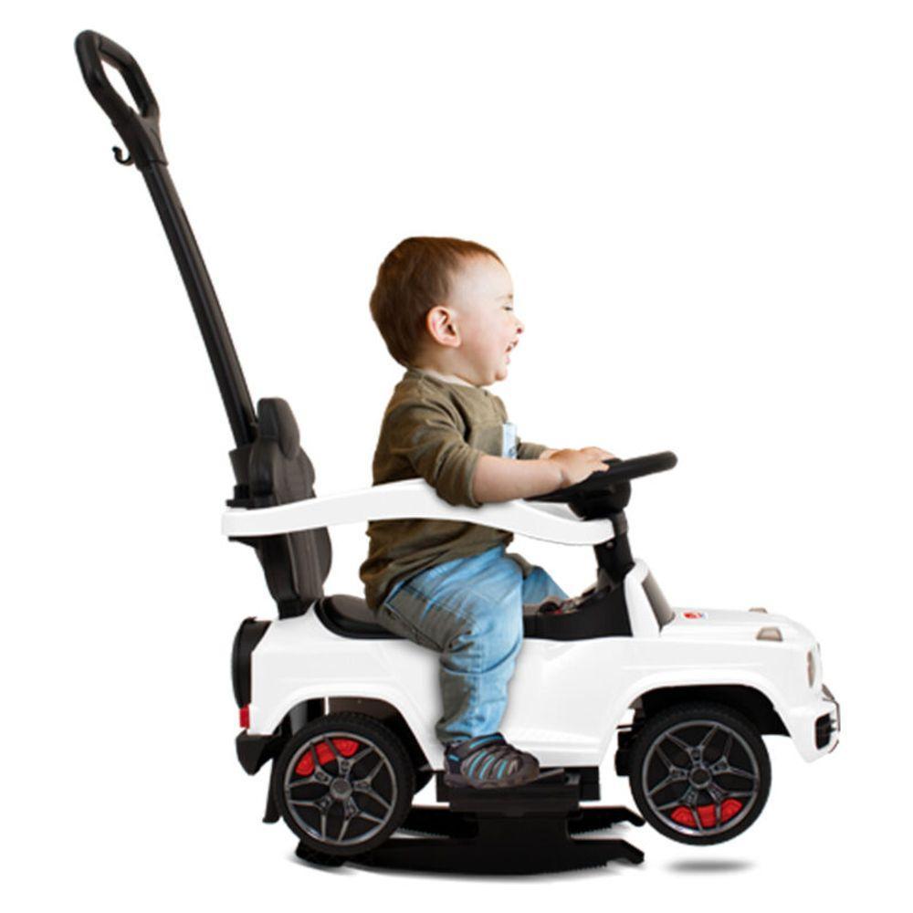 Jipe Elétrico 4 em 1 R/C 6V Branco - Bandeirante - 3