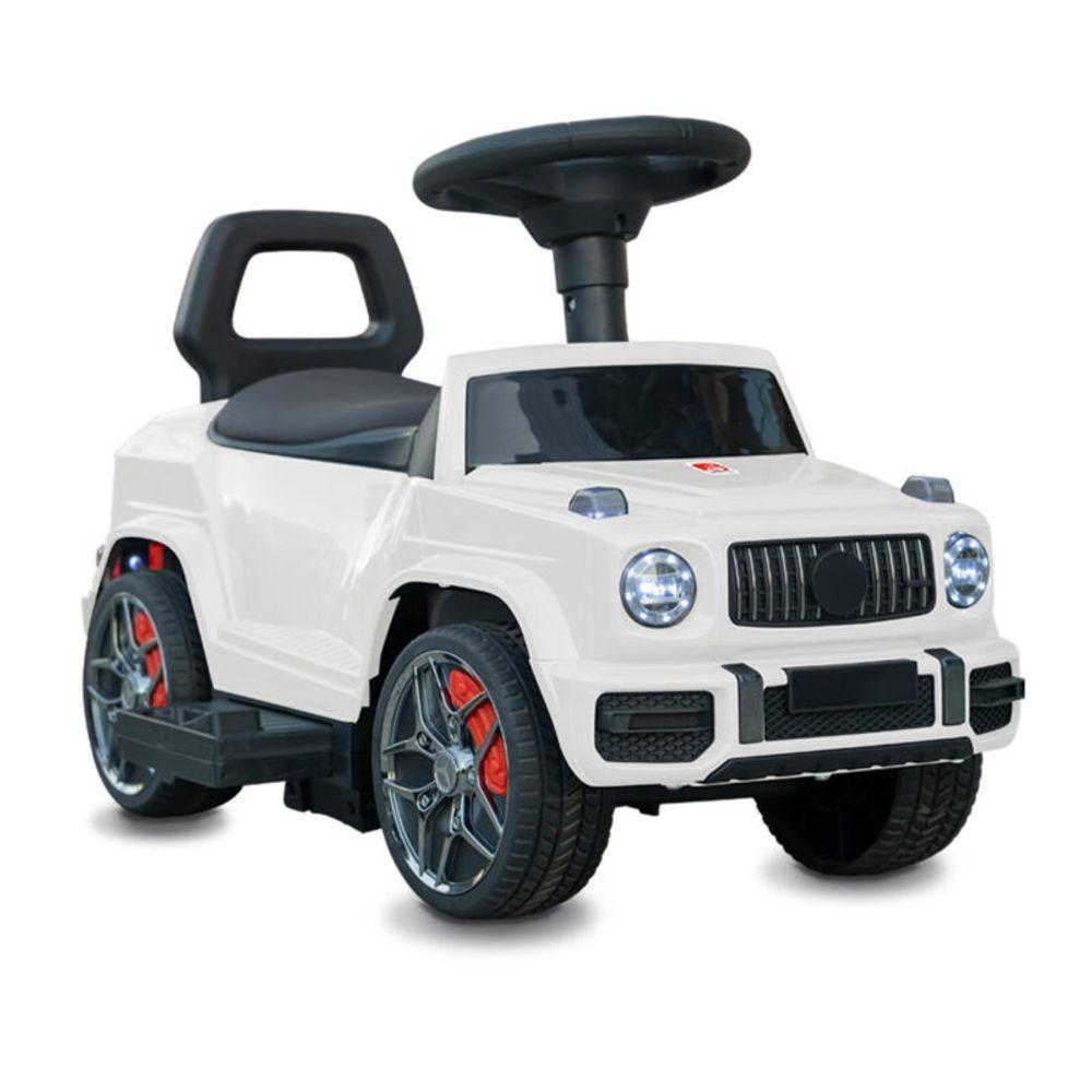 Jipe Elétrico 4 em 1 R/C 6V Branco - Bandeirante - 6