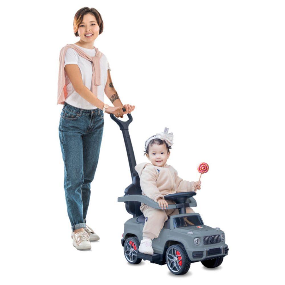 Jipe Elétrico 4 em 1 R/C 6V Cinza - Bandeirante - 3