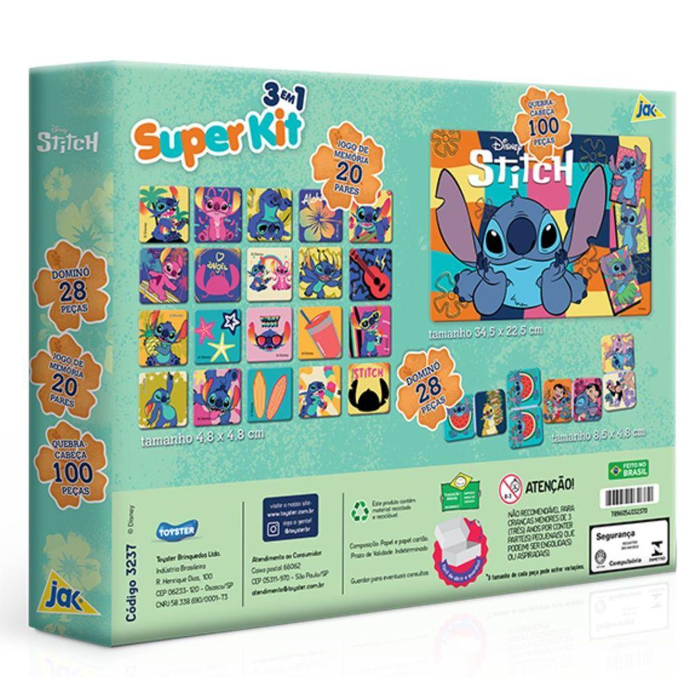 Super Kit Stitch Com 3 Jogos - Toyster - 3