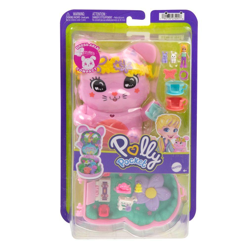Polly Pocket Micro Mundo Estojo Coelhinho - Mattel - 4
