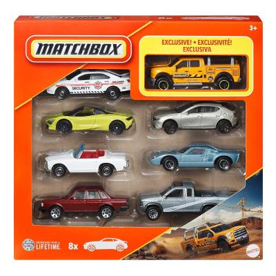Matchbox Pacote com 8 Carros Exclusivo Ford F-150 - Mattel