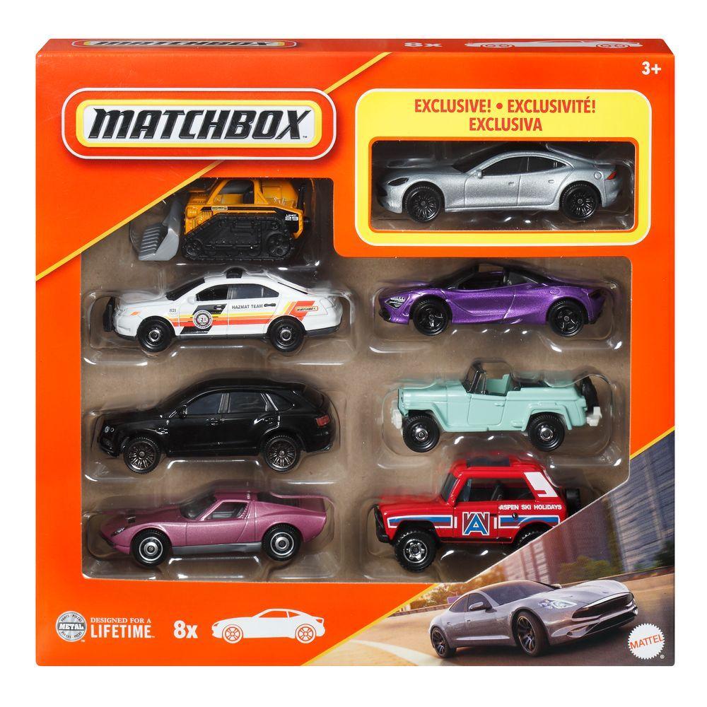 Matchbox Pacote com 8 Carros Exclusivo Karma GS-6 - Mattel - 1