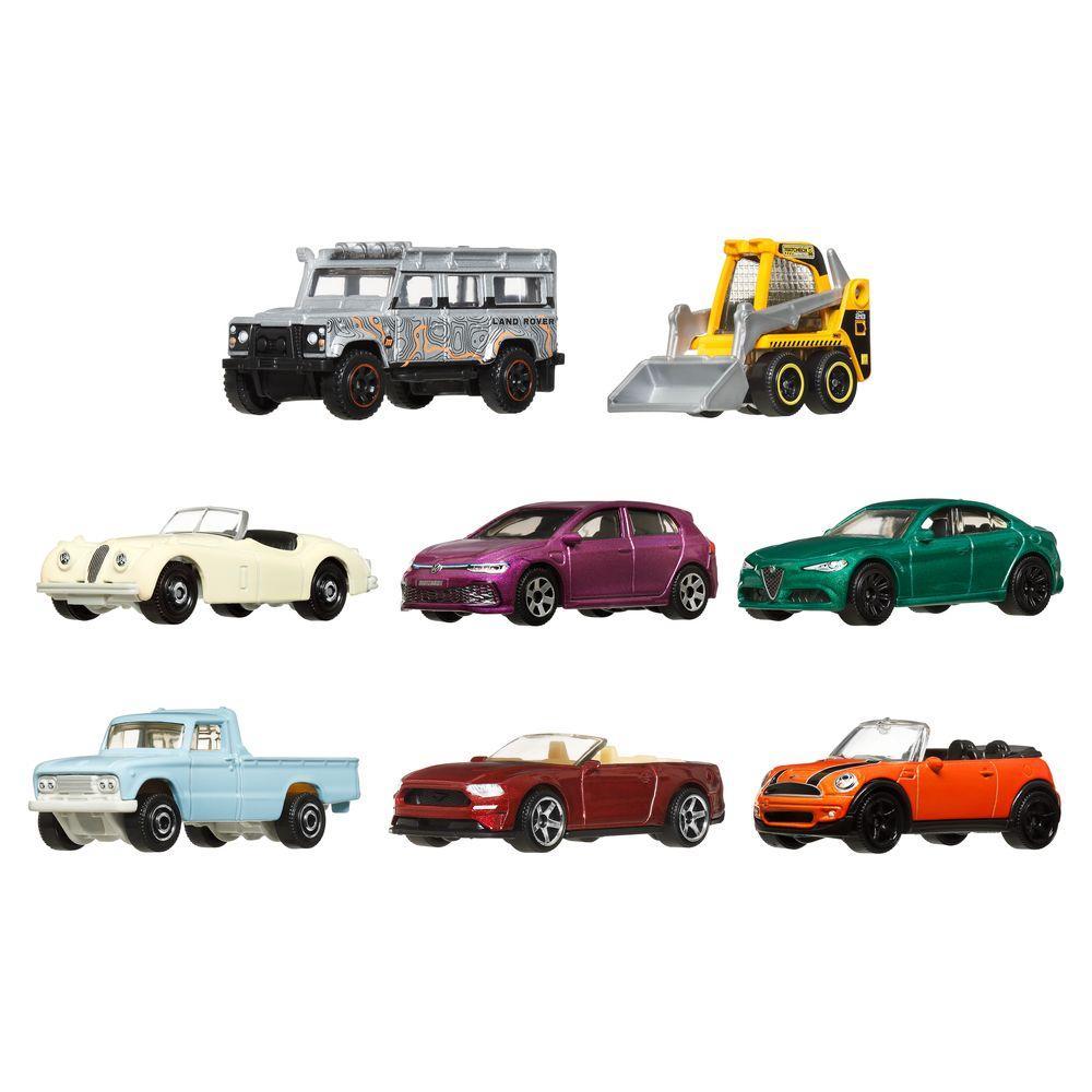Matchbox Pacote com 8 Carros Exclusivo Land Rover - Mattel - 2