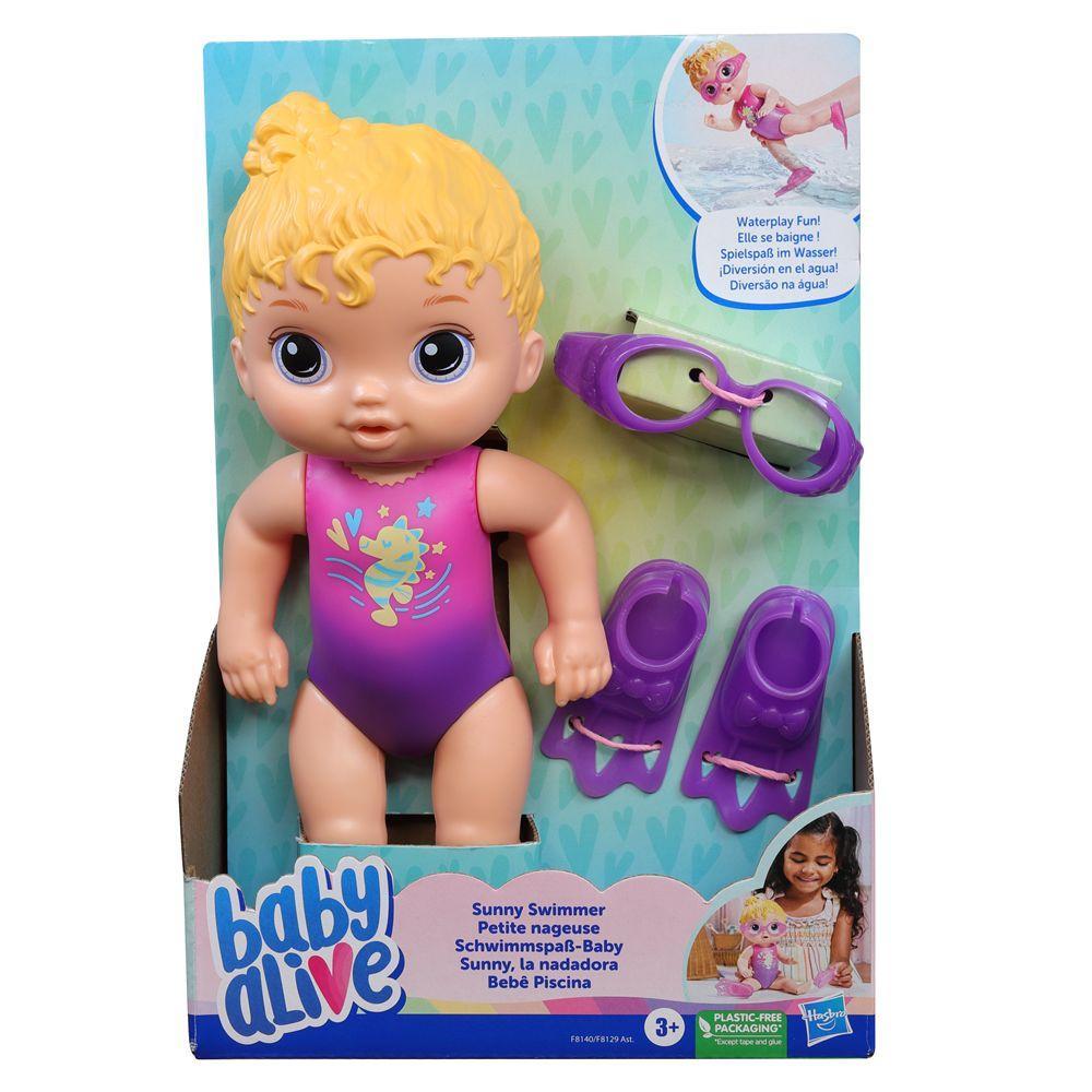 Baby Alive Bebê Piscina Loira - Hasbro - 5