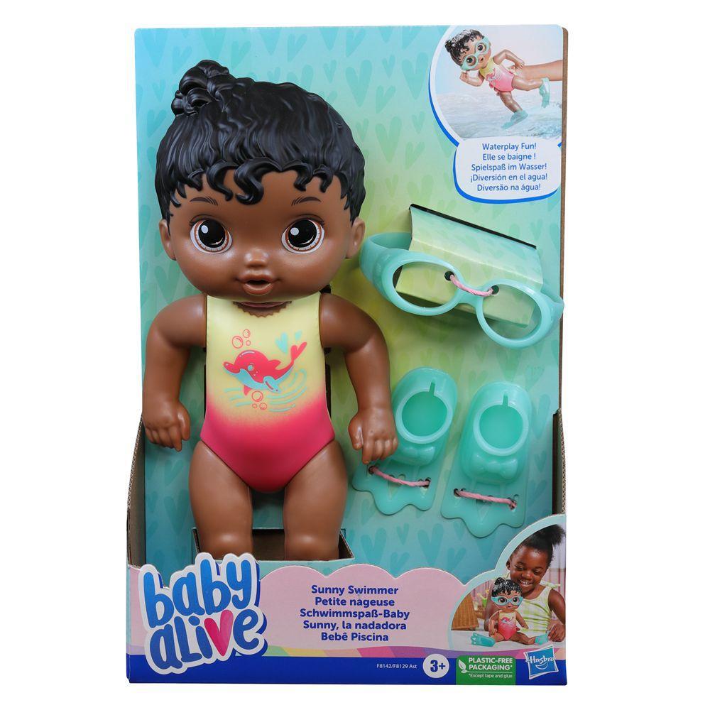 Baby Alive Bebê Piscina Negra - Hasbro - 5