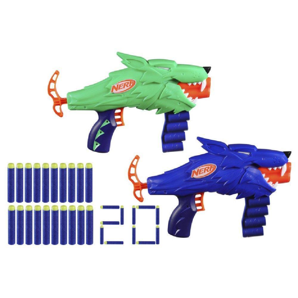 Lança Dardos Nerf Wild Wolfpack - Hasbro - 2
