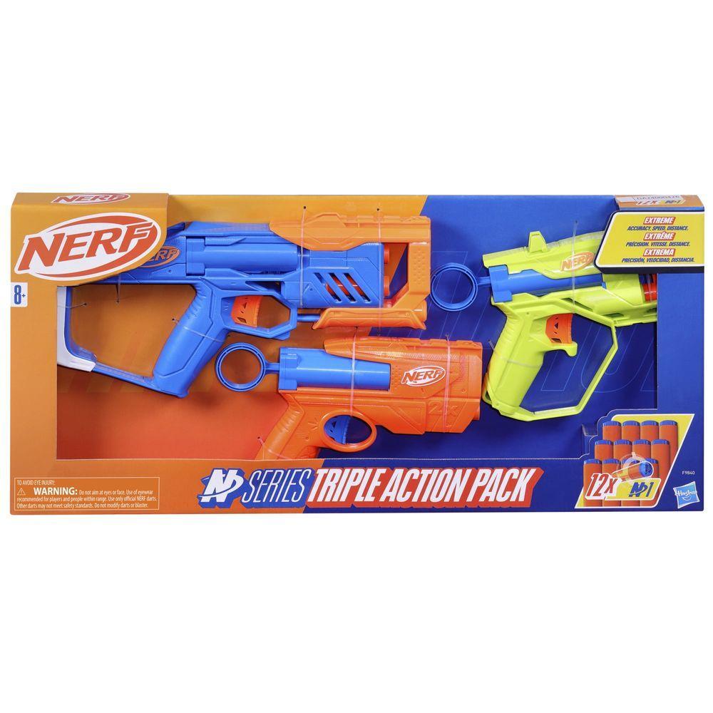 Lança Dardos Nerf N Series Triple Action - Hasbro - 1
