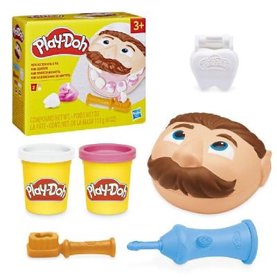 Playdoh Massa Modelar Mini Kit Brincando de Dentista - Hasbro