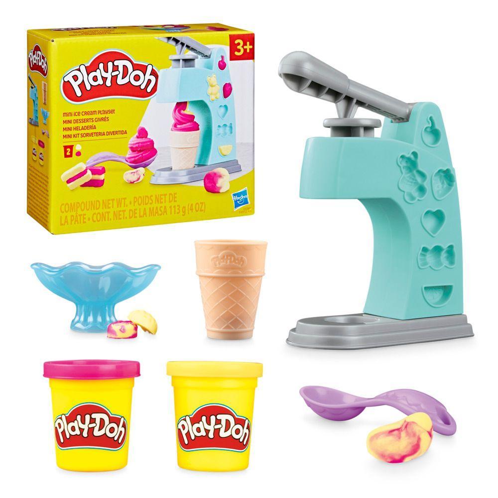 Playdoh Massa Modelar Mini Kit Sorveteria Divertida - Hasbro - 1