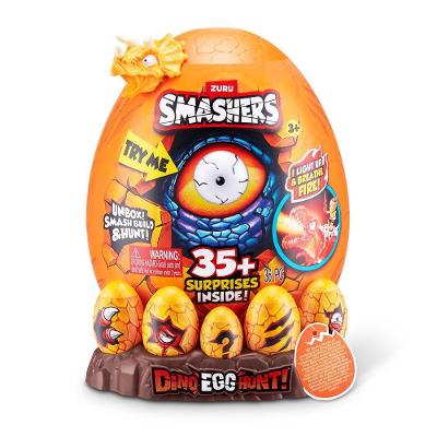 Smashers Dino Hunt Serie 1 Laranja - Fun Divirta-se