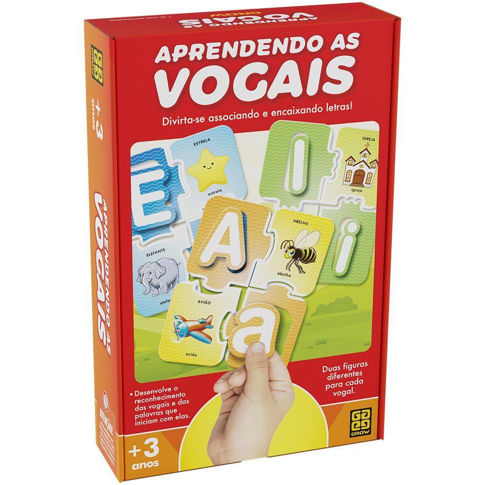 Jogo Aprendendo as Vogais - Grow - 1