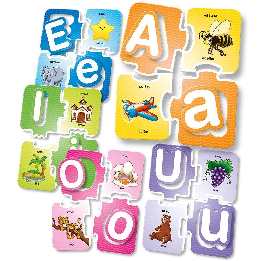 Jogo Aprendendo as Vogais - Grow - 2