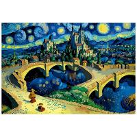 Puzzle 1000 Peças Mini Noite Estrelada 2.0 - Grow - 2