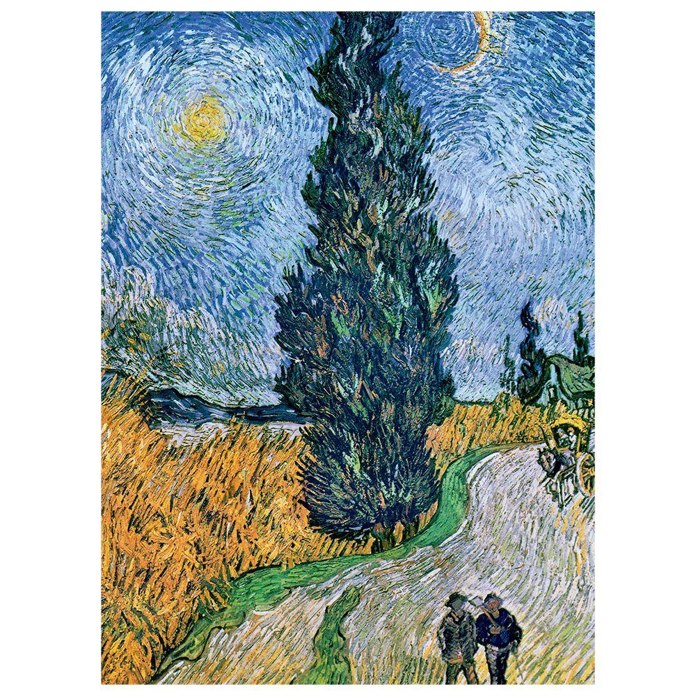 Puzzle 500 Peças Mini Estrada com Cipreste e Estrela - Grow - 2