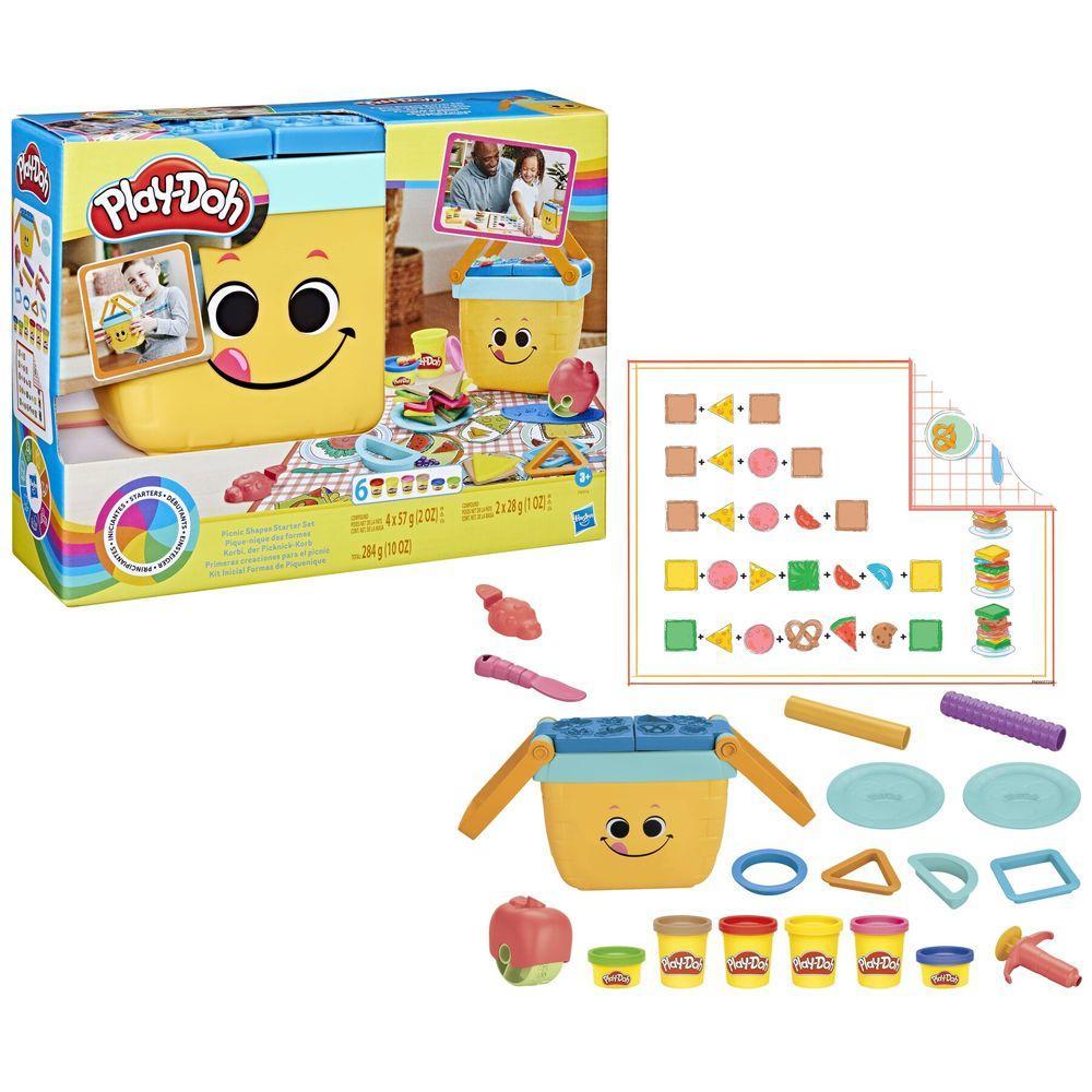 Massa de Modelar Playdoh Picnic Shapes Starter - Hasbro - 1