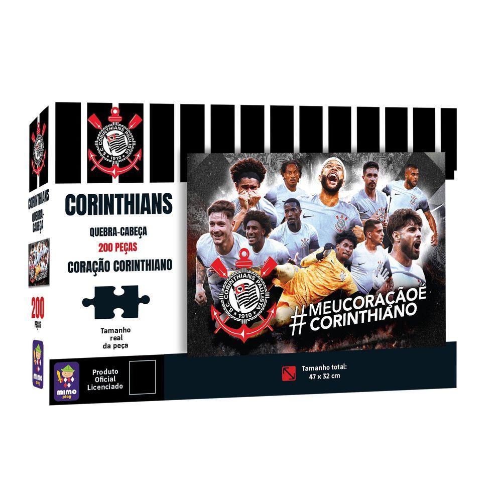 Quebra-Cabeça Corinthians 200 Peças - Mimo - 3