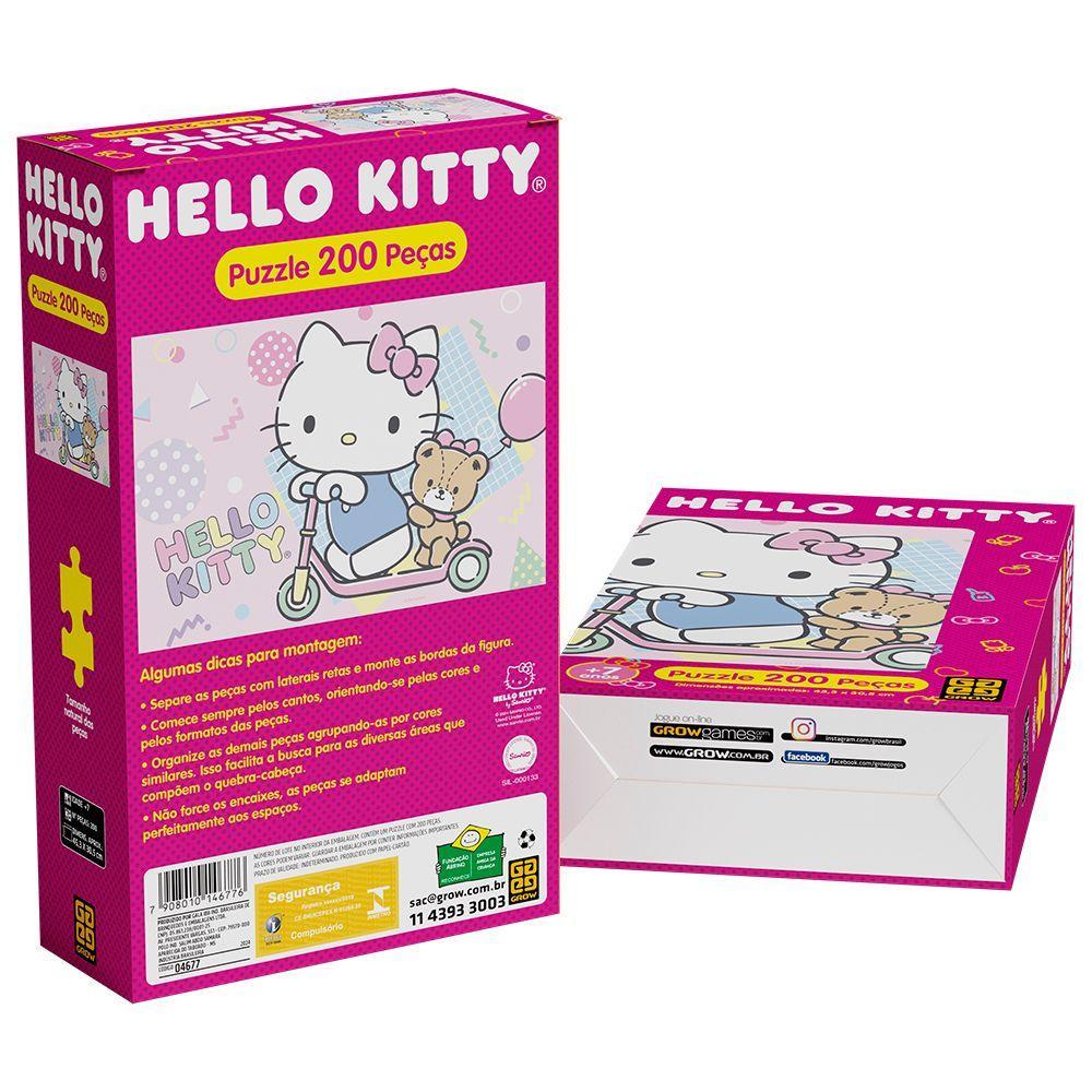 Puzzle 200 Peças Hello Kitty - Grow - 3