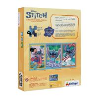 Quebra-Cabeça 3 Cenas Stitch 3X100 Peças - Xalingo - 3