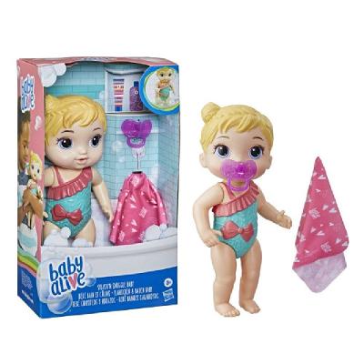 Baby Alive Bebê Banhos Carinhosos Loira - Hasbro