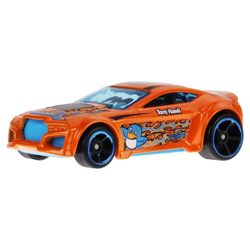 Hot Wheels Skate de Dedo Pássaro Azul e Laranja - Mattel - 3