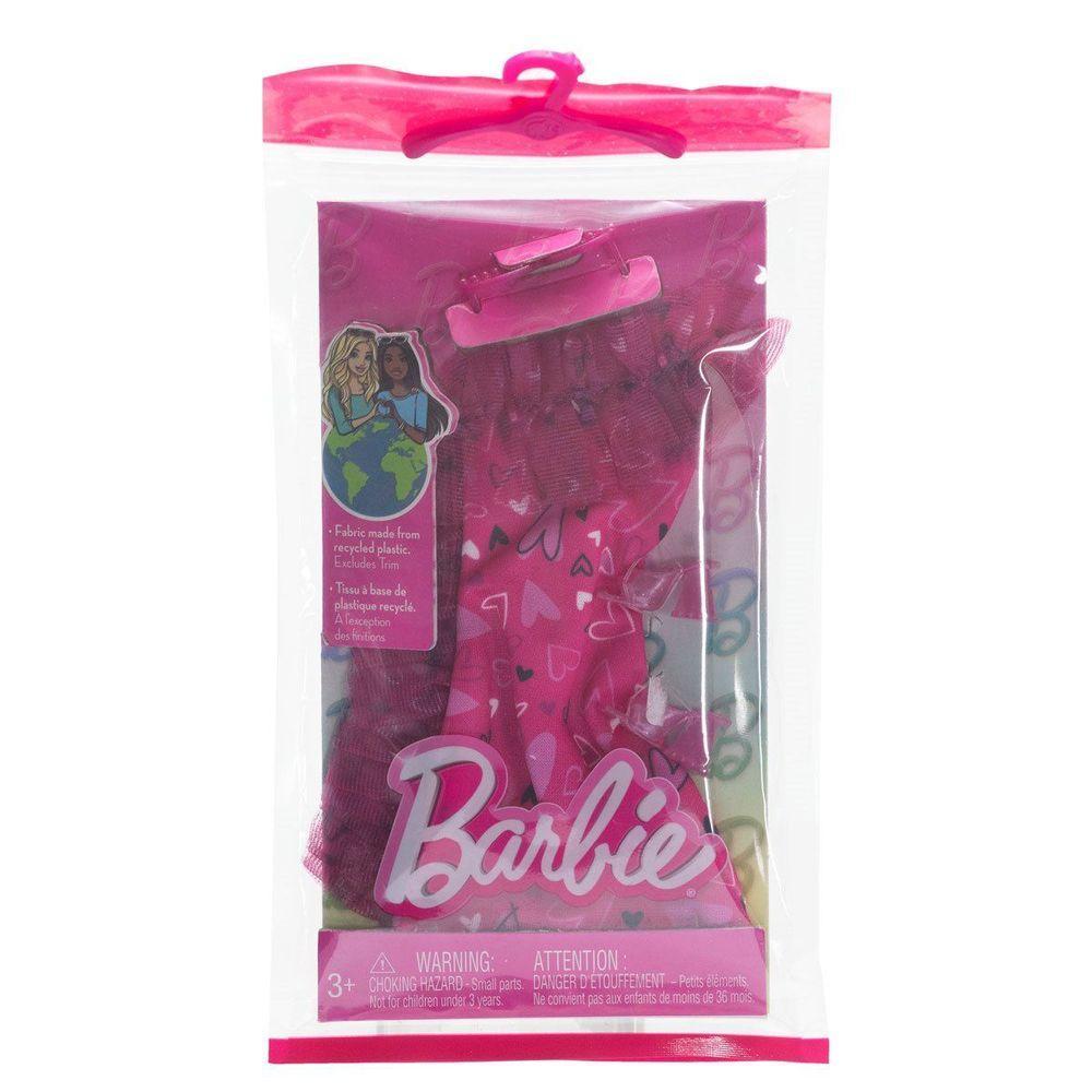 Barbie Acessórios para Boneca Vestido Corações - Mattel - 2