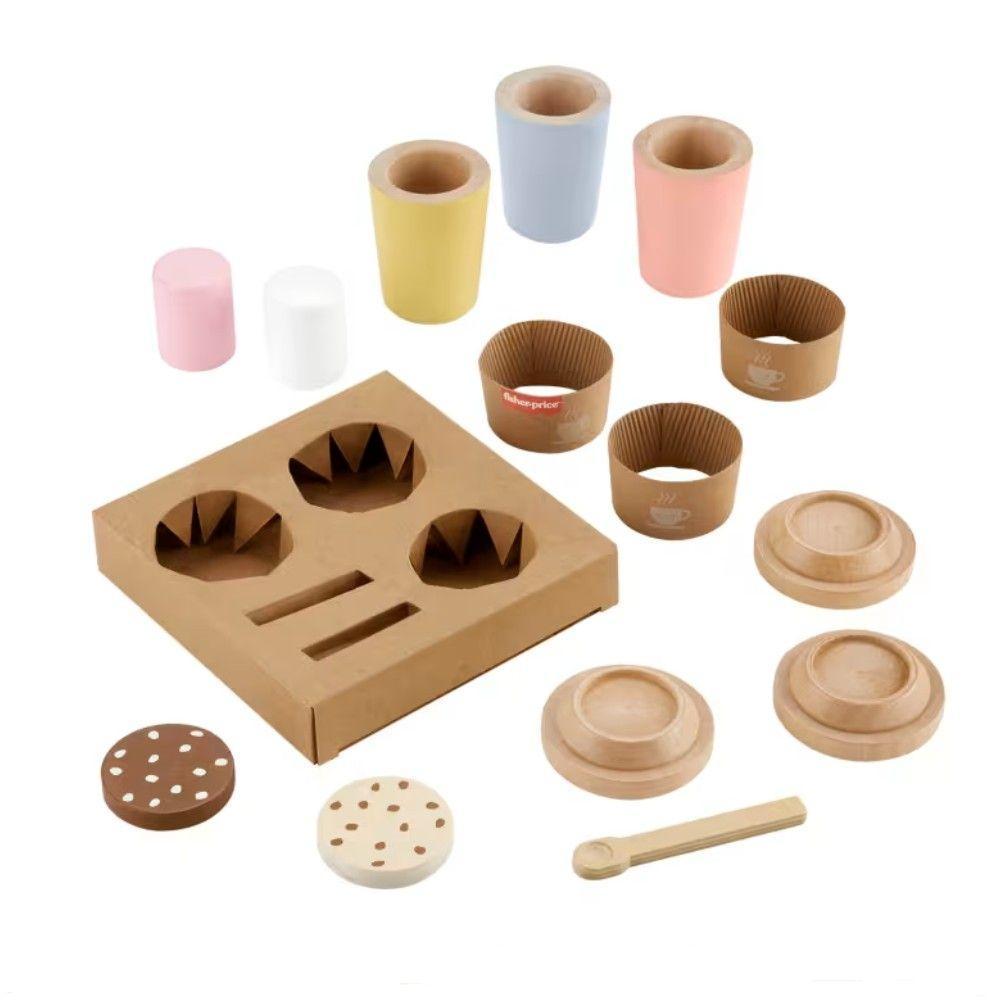 Fisher-Price Meu Primeiro Cappuccino de Madeira - Mattel - 2