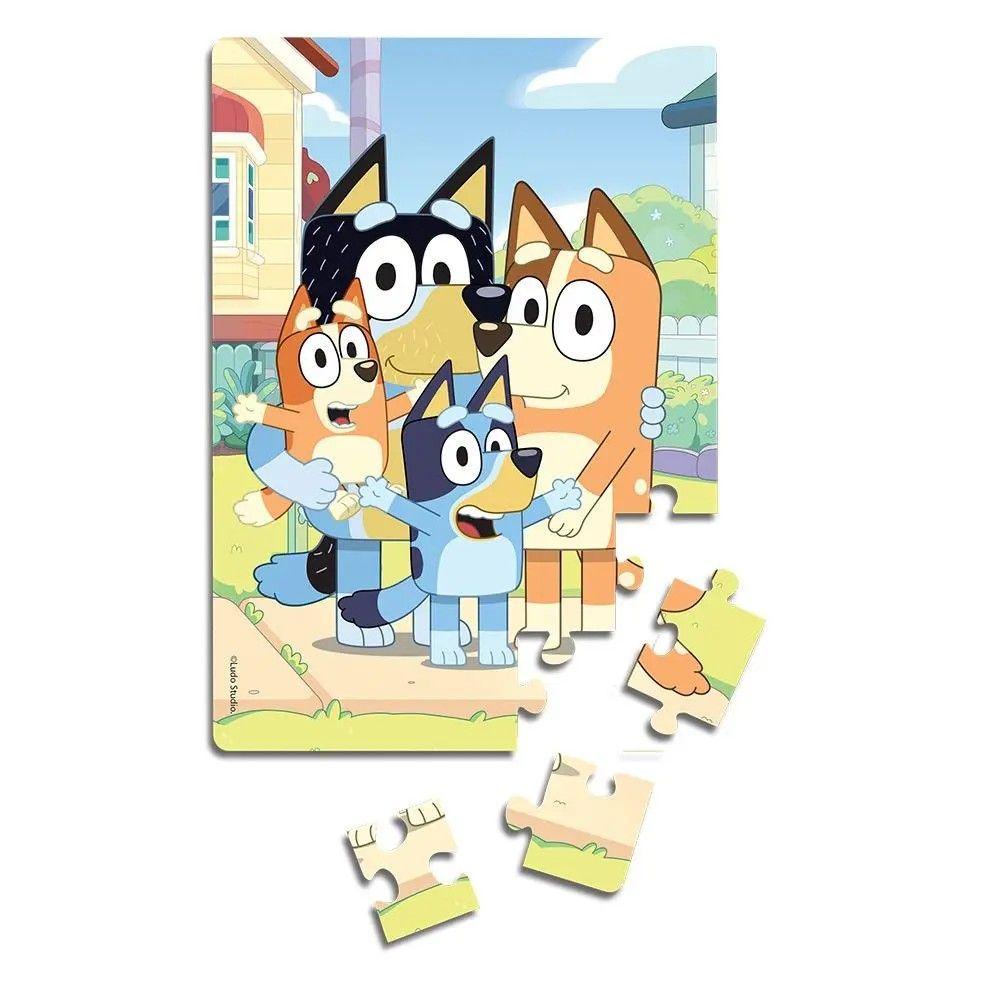 Puzzle Progressivo Bluey 12, 20 e 30 Peças - Elka - 3
