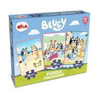 Puzzle Progressivo Bluey 12, 20 e 30 Peças - Elka - 1