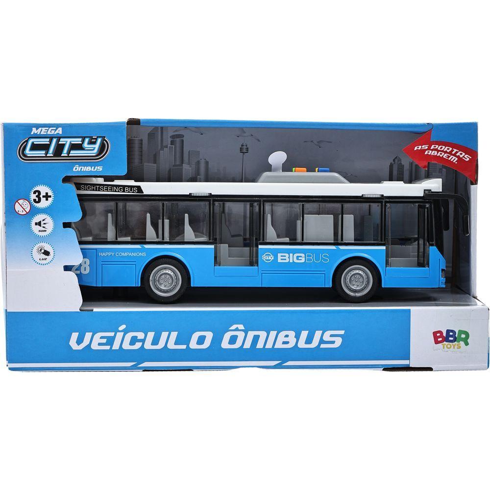 Ônibus com Som Mega City - BBR Toys - 6