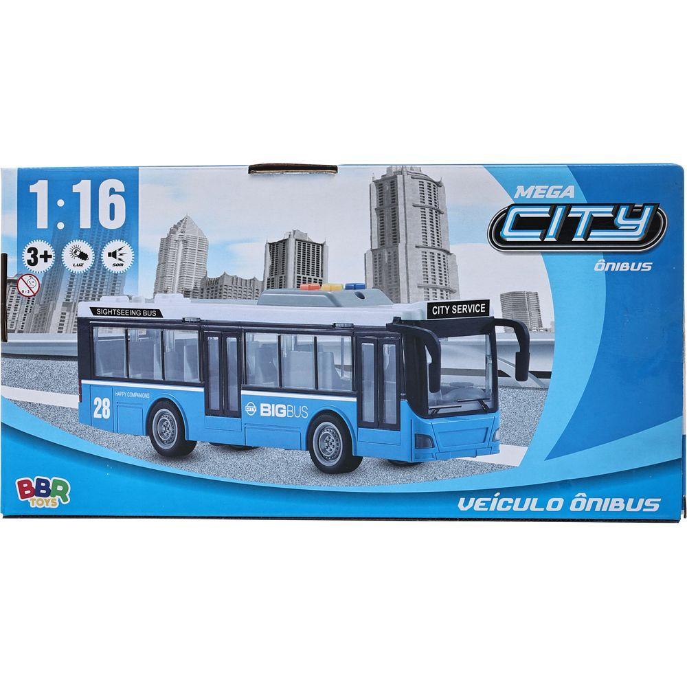 Ônibus com Som Mega City - BBR Toys - 7