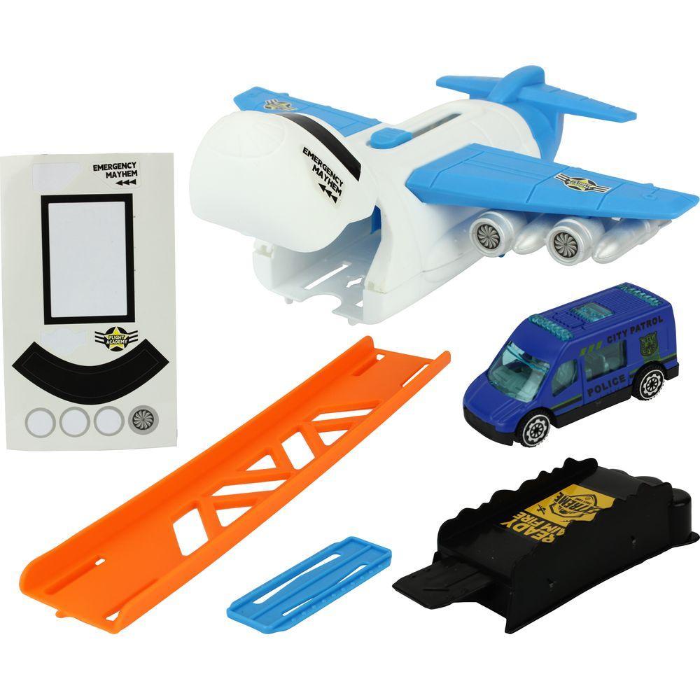 Avião de Polícia com Lançador - BBR Toys - 5