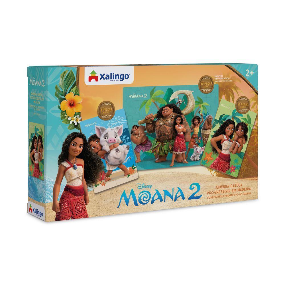 Quebra-Cabeça Progressivo Moana 2 - Xalingo - 1