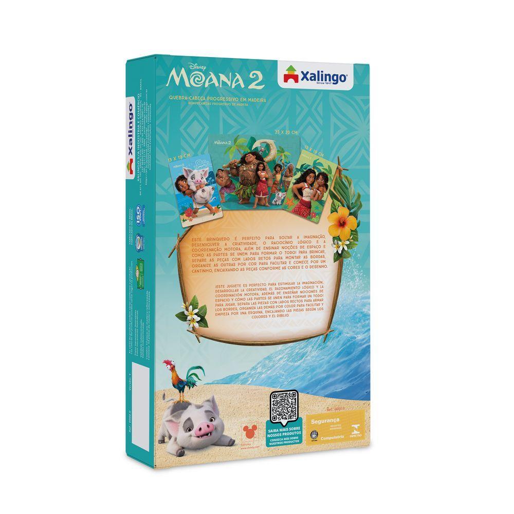 Quebra-Cabeça Progressivo Moana 2 - Xalingo - 3