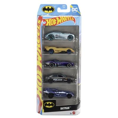 Hot Wheels Pacote 5 Veículos Batman - Mattel