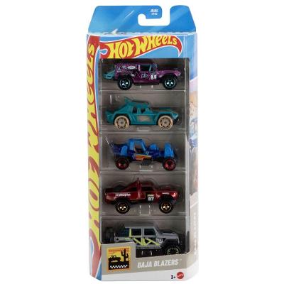 Hot Wheels Pacote 5 Veículos Baja Blazers - Mattel