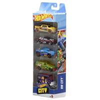 Hot Wheels Pacote 5 Veículos City - Mattel - 2