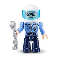 Blocos de Montar Max Delegacia de Polícia 321 Peças - Candide - 5