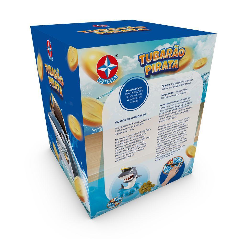 Jogo Tubarão Pirata - Estrela - 4