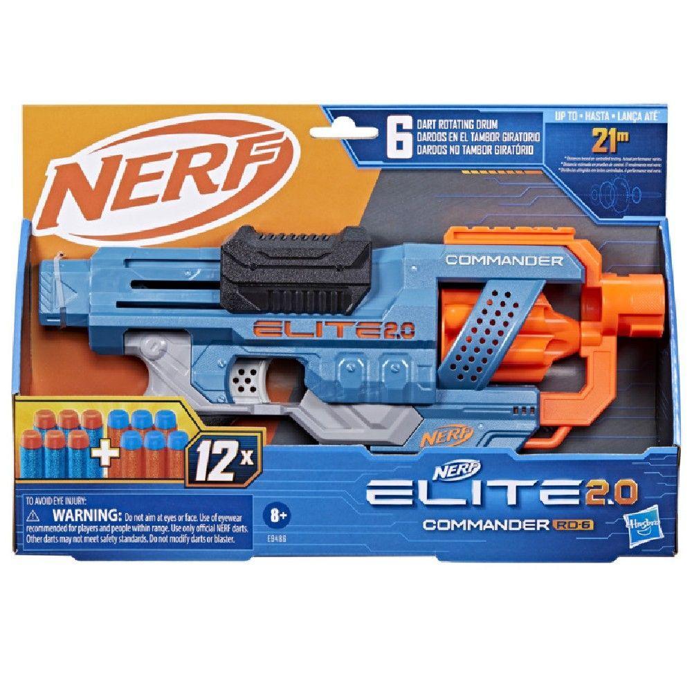 Lança Dardos Nerf Elite 2.0 Commander - Hasbro - 6