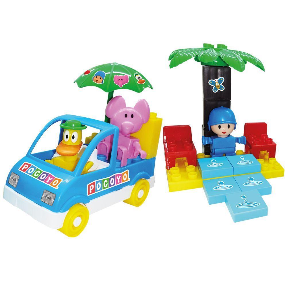 Pocoyo Um Dia de Verão Blocos e Personagens - Monte Líbano - 1