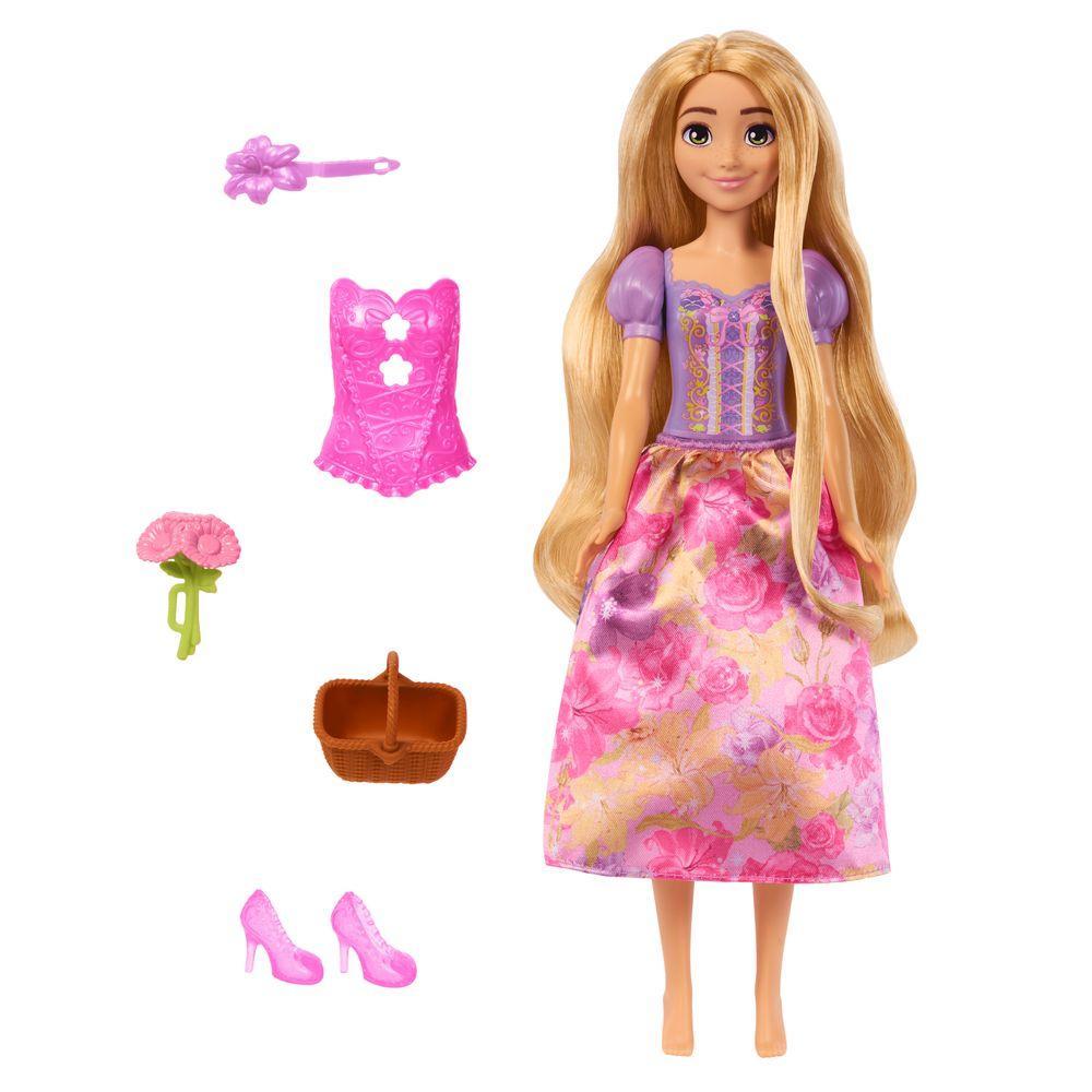 Disney Princesa Rapunzel Spin and Reveal Flores - Mattel - 2