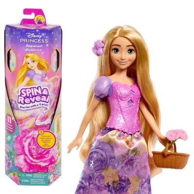 Disney Princesa Rapunzel Spin and Reveal Flores - Mattel