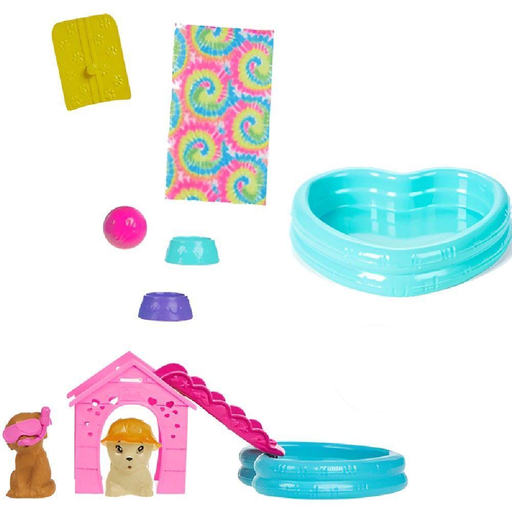 Barbie Festa na Piscina com Cachorrinhos - Mattel - 3